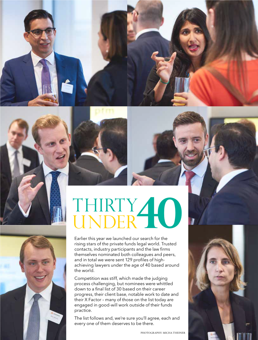 Pfm 30 Under 40 for 2017