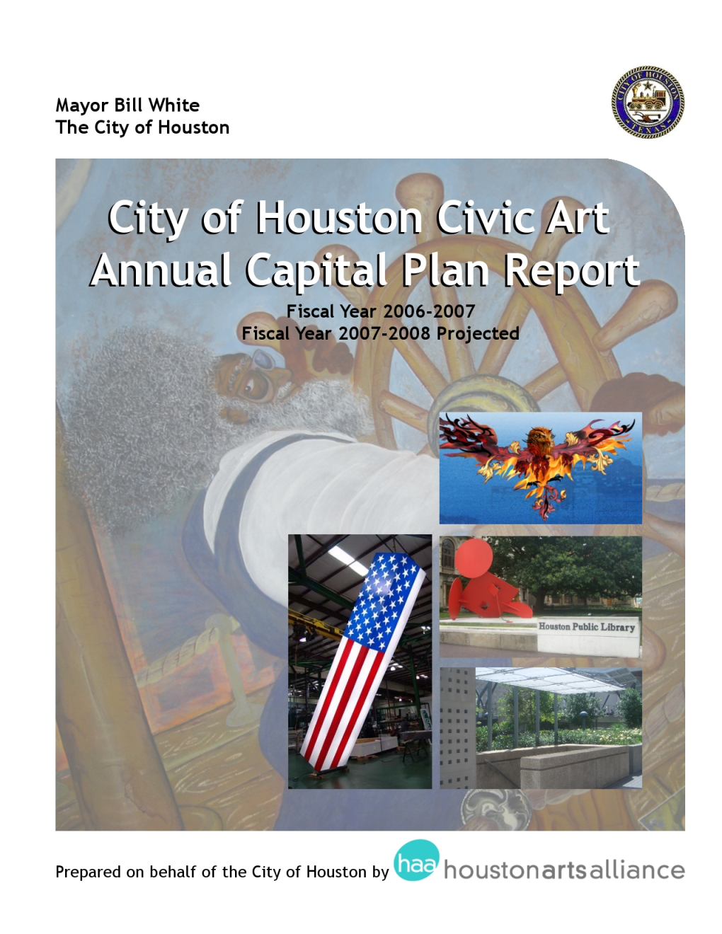City of Houston Civic Art Annual Capital Plan Report
