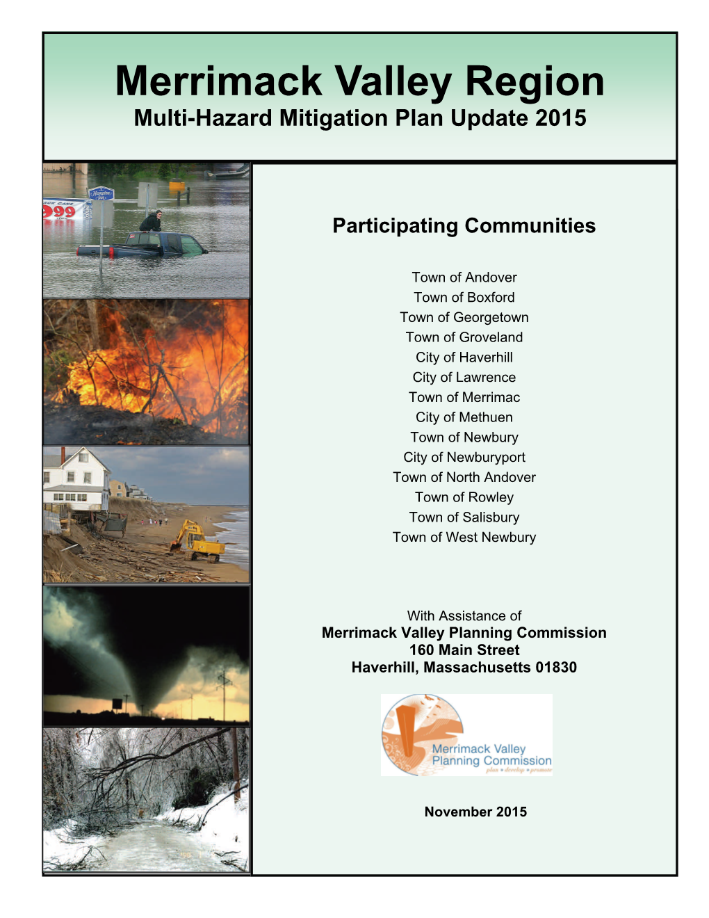 Multi-Hazard Mitigation Plan Update 2015