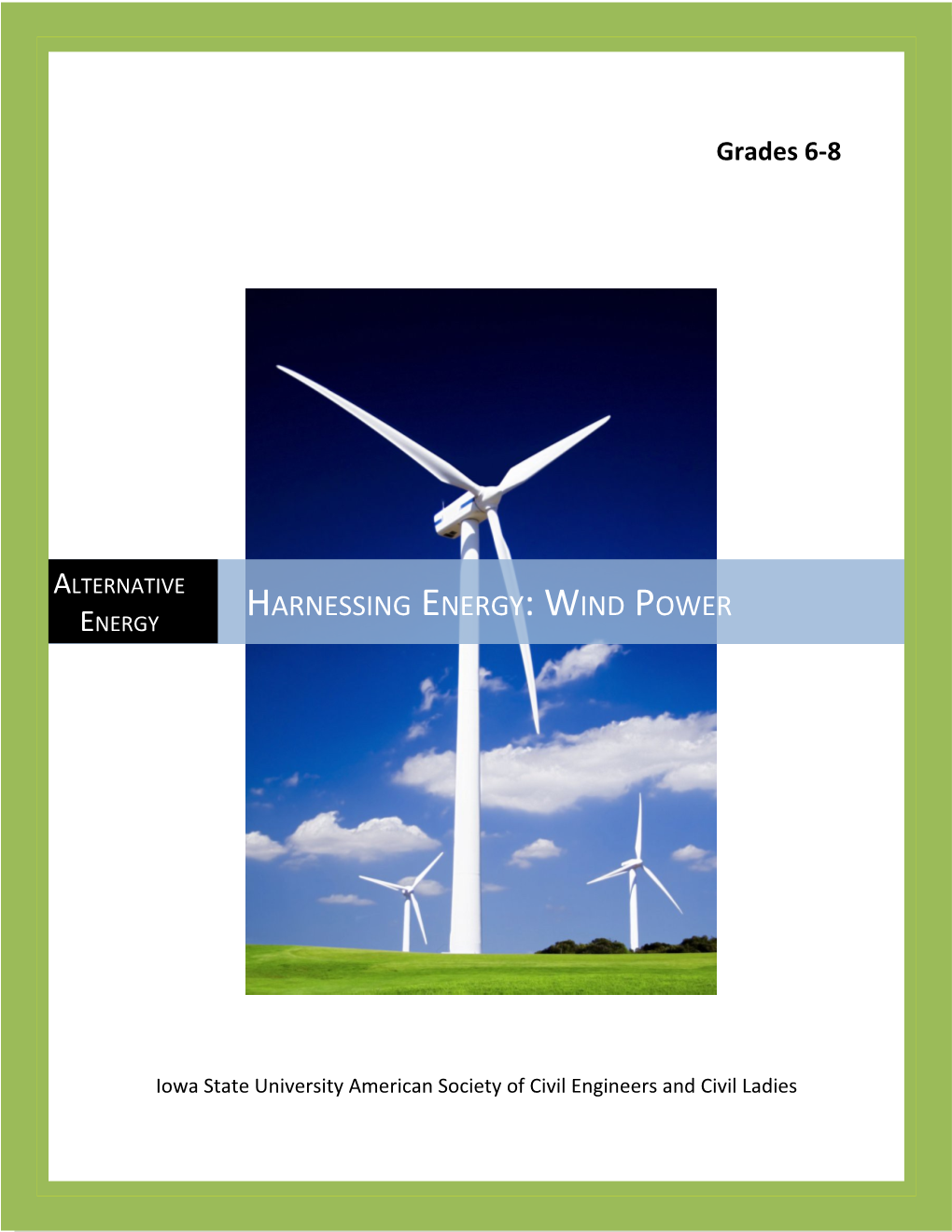 Harnessing Energy: Wind Power