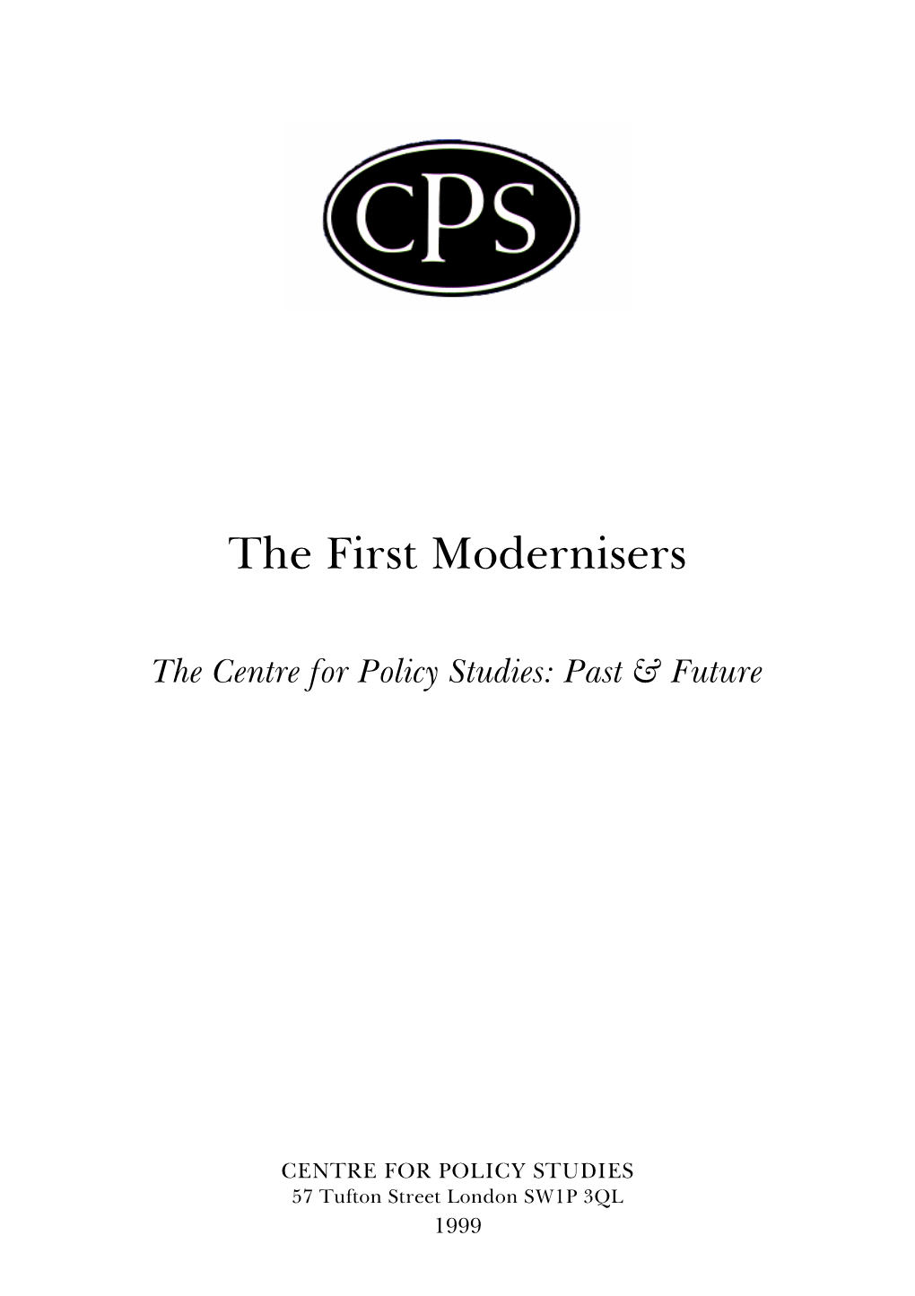 The First Modernisers