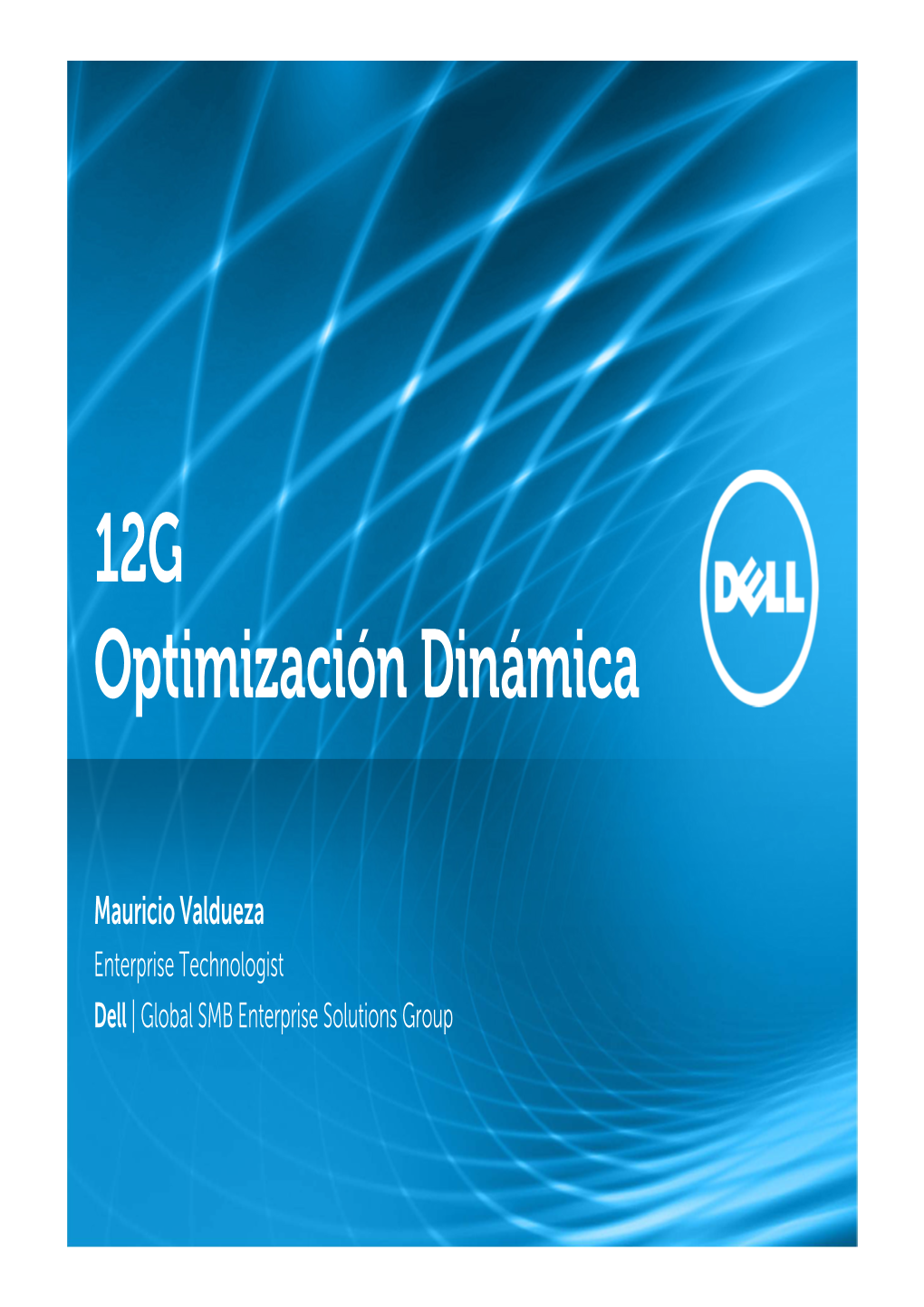12G Optimización Dinámica