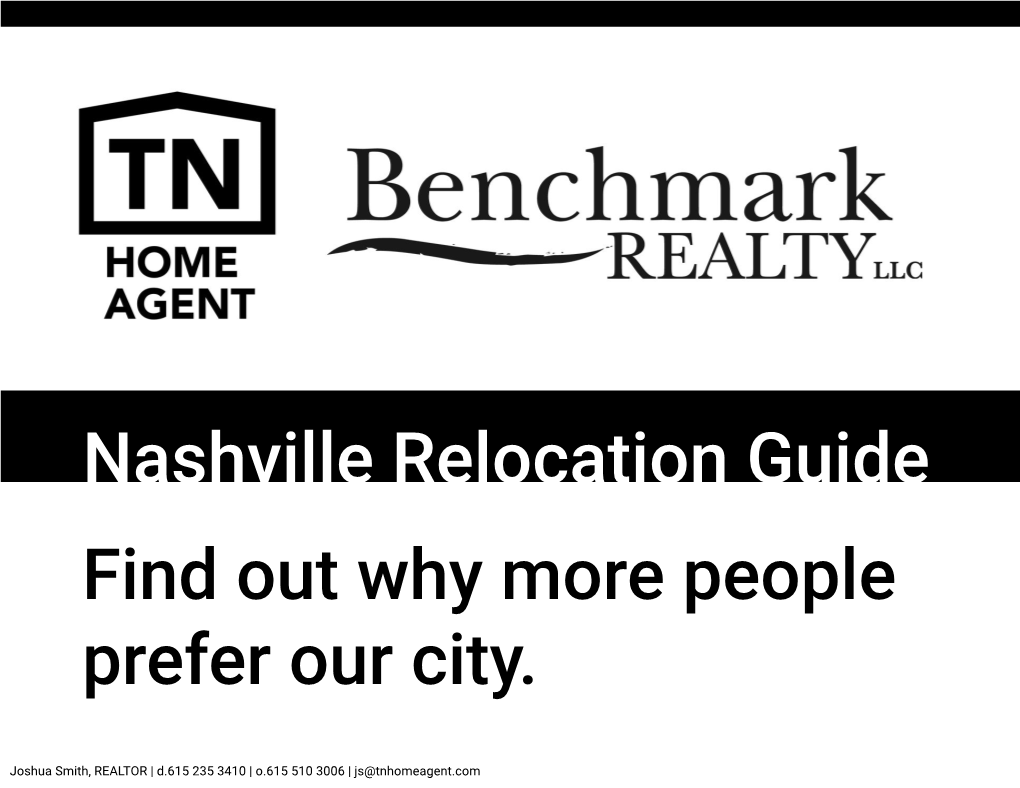 Nashville Relocation Guide Find out Why More People