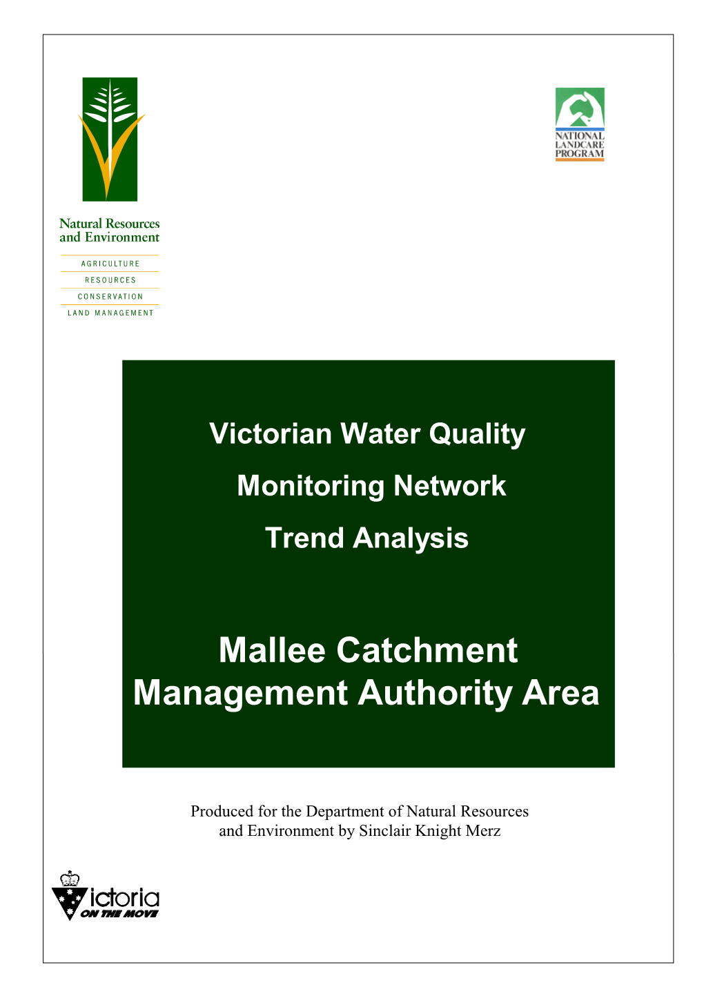 Mallee Catchment Management Authority Area