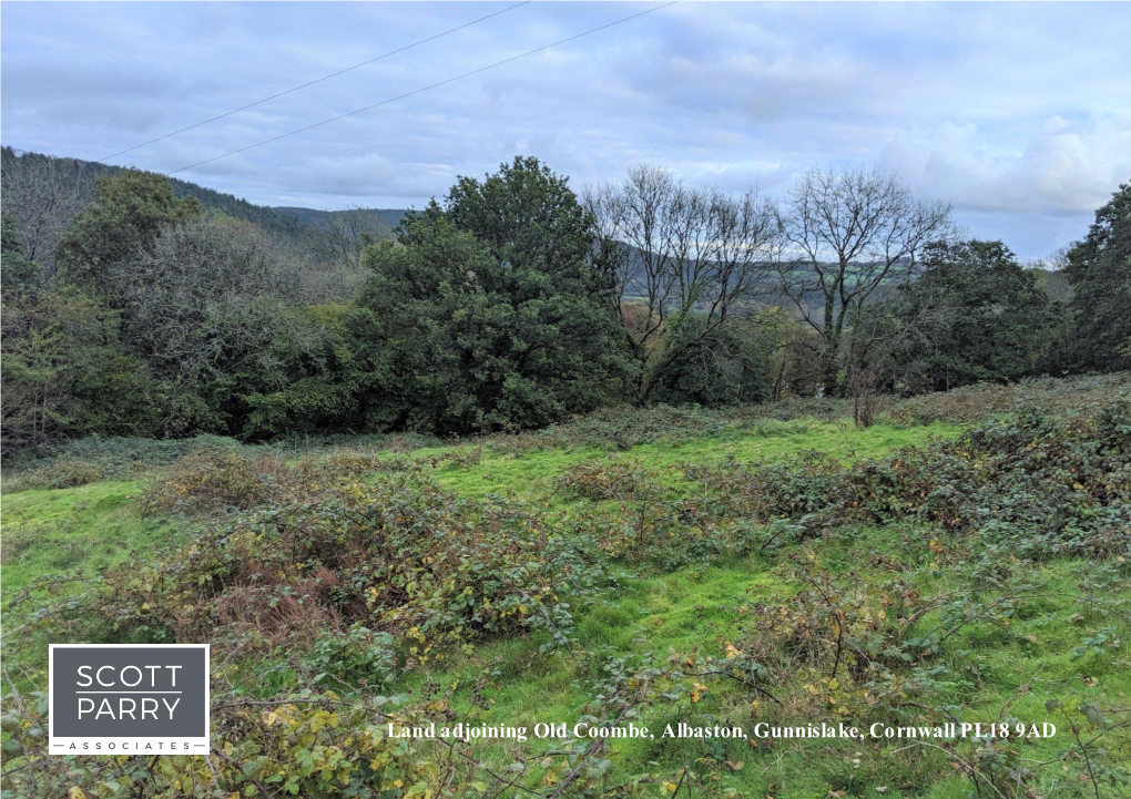 Land Adjoining Old Coombe, Albaston, Gunnislake, Cornwall PL18 9AD