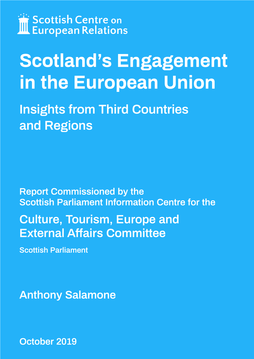 Scotland's Engagement in the European Union