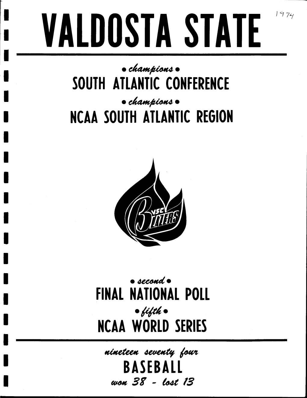 1 1 South Atlantic Conference Ncaa South