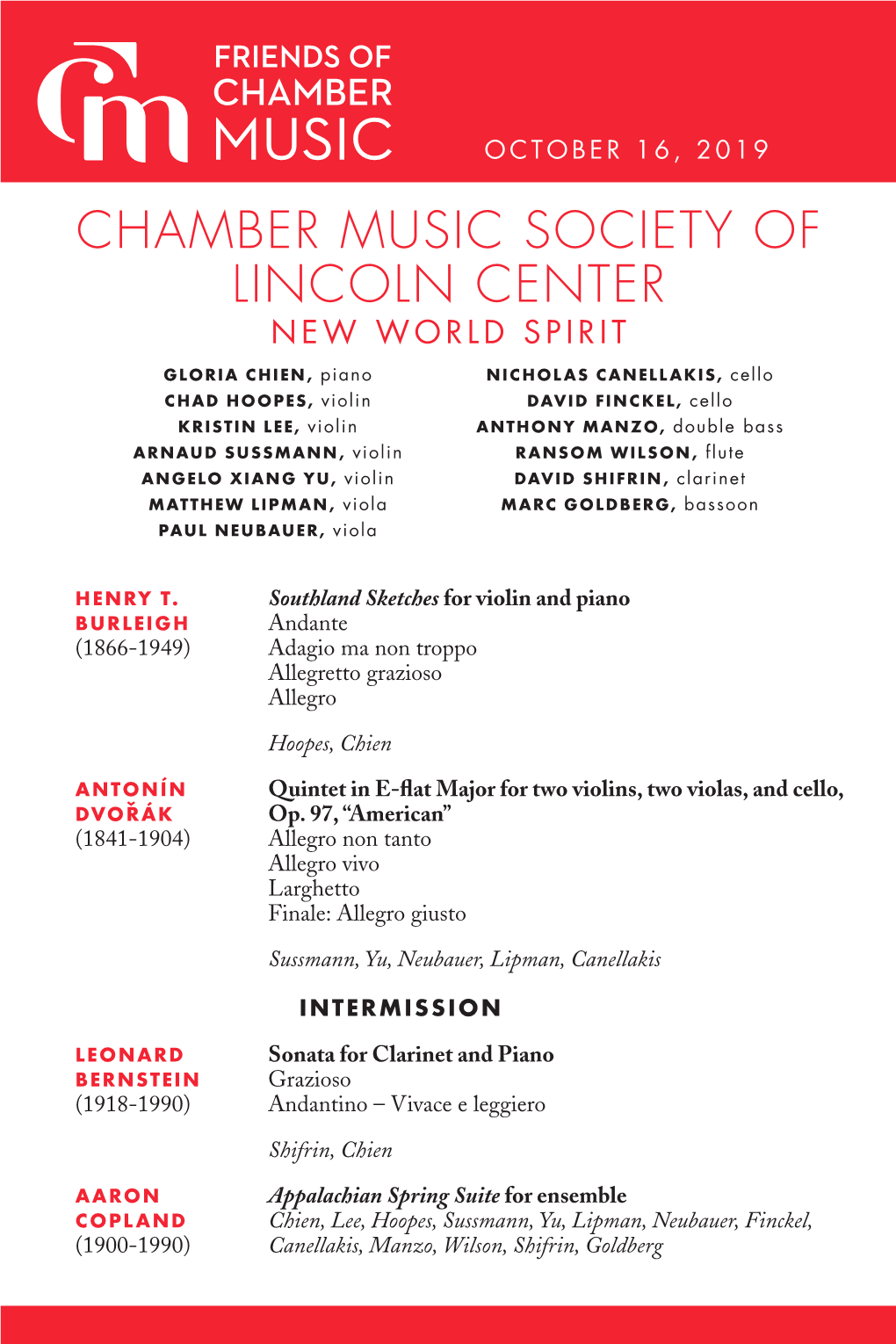 Chamber Music Society of Lincoln Center