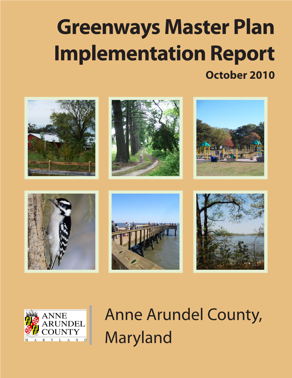 Greenways Master Plan Implementation Report October 2010