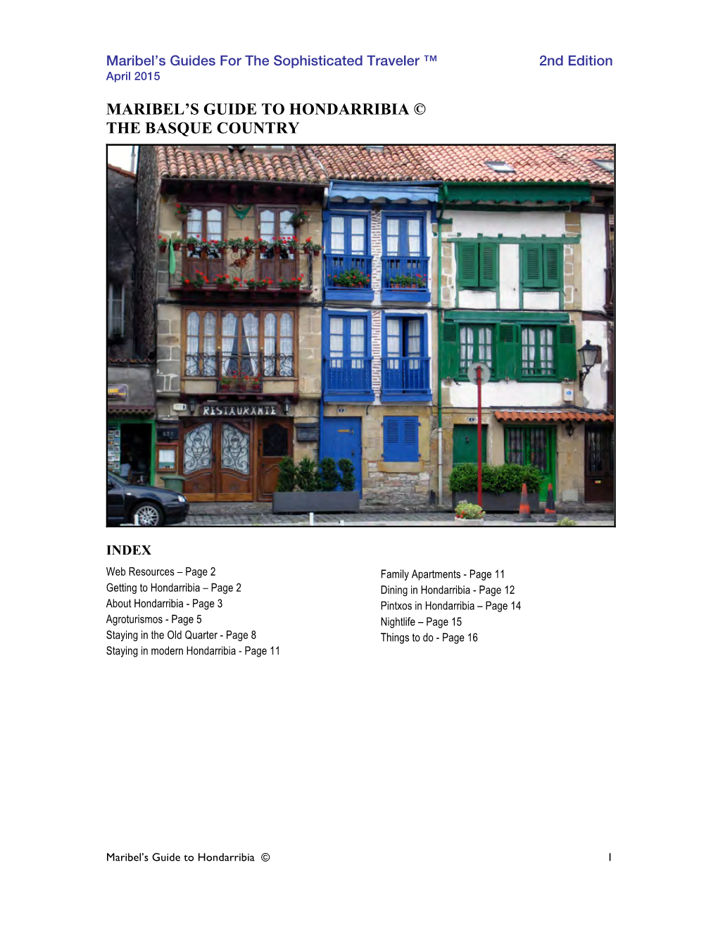 Hondarribia Guide