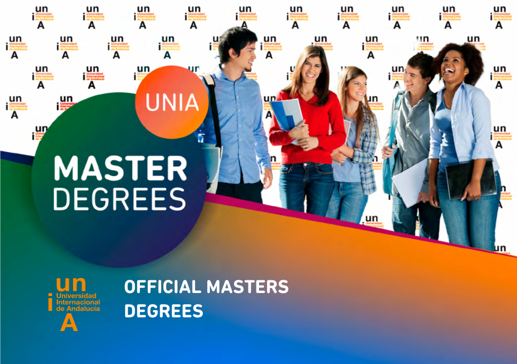 Official Masters Degrees Introduction
