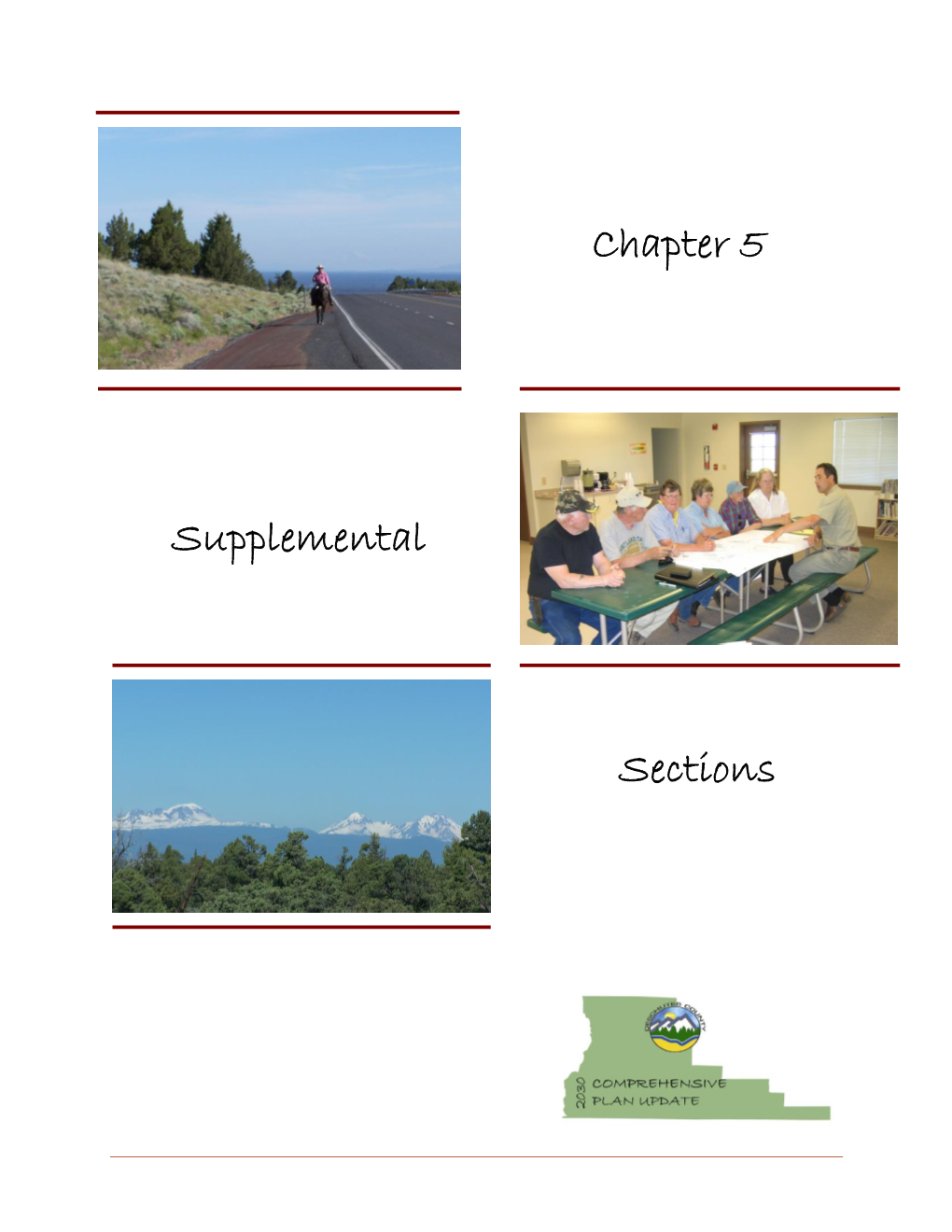 Comprehensive Plan - 2011 Chapter 5 Supplemental Sections Section 5.1 Introduction