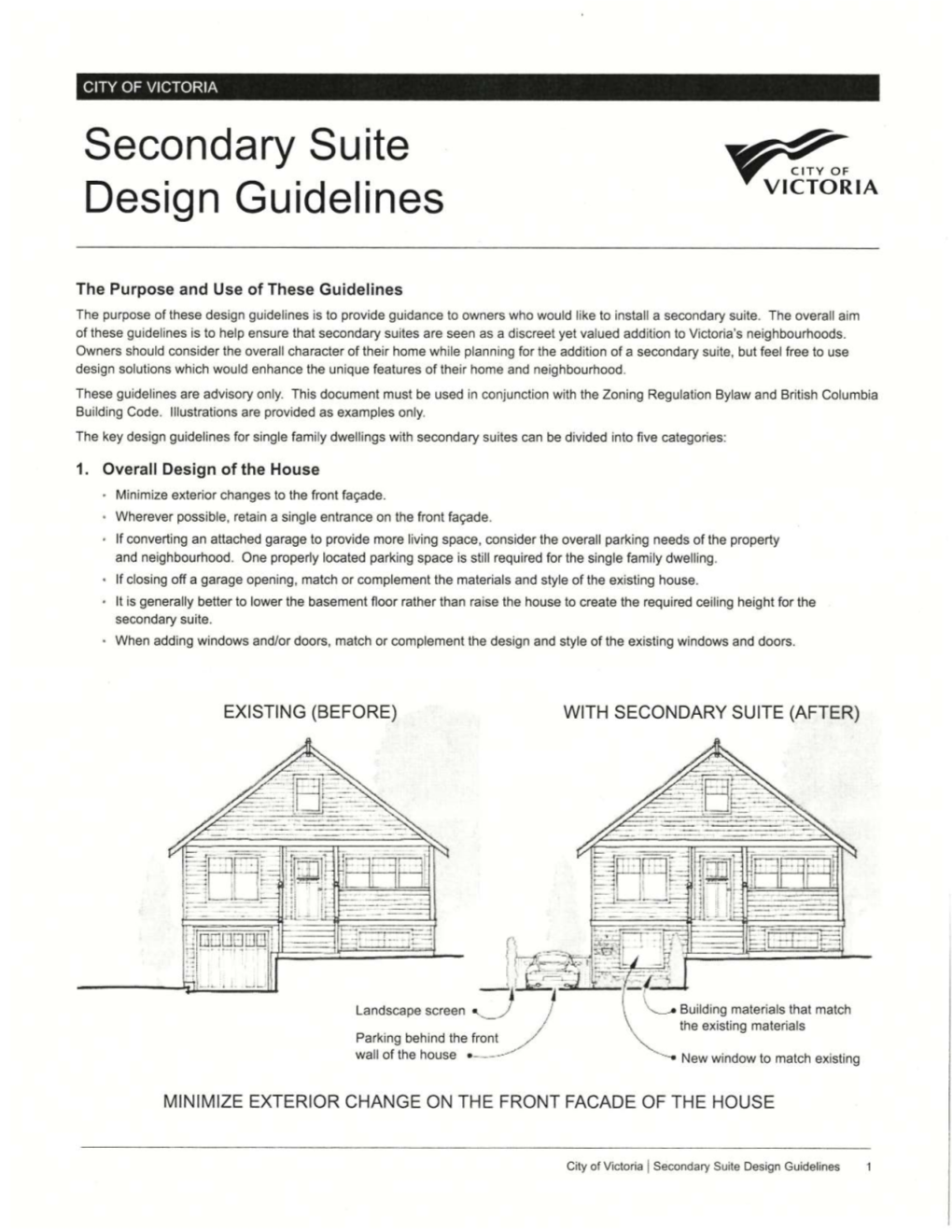 Secondary Suite Design Guidelines 1 1