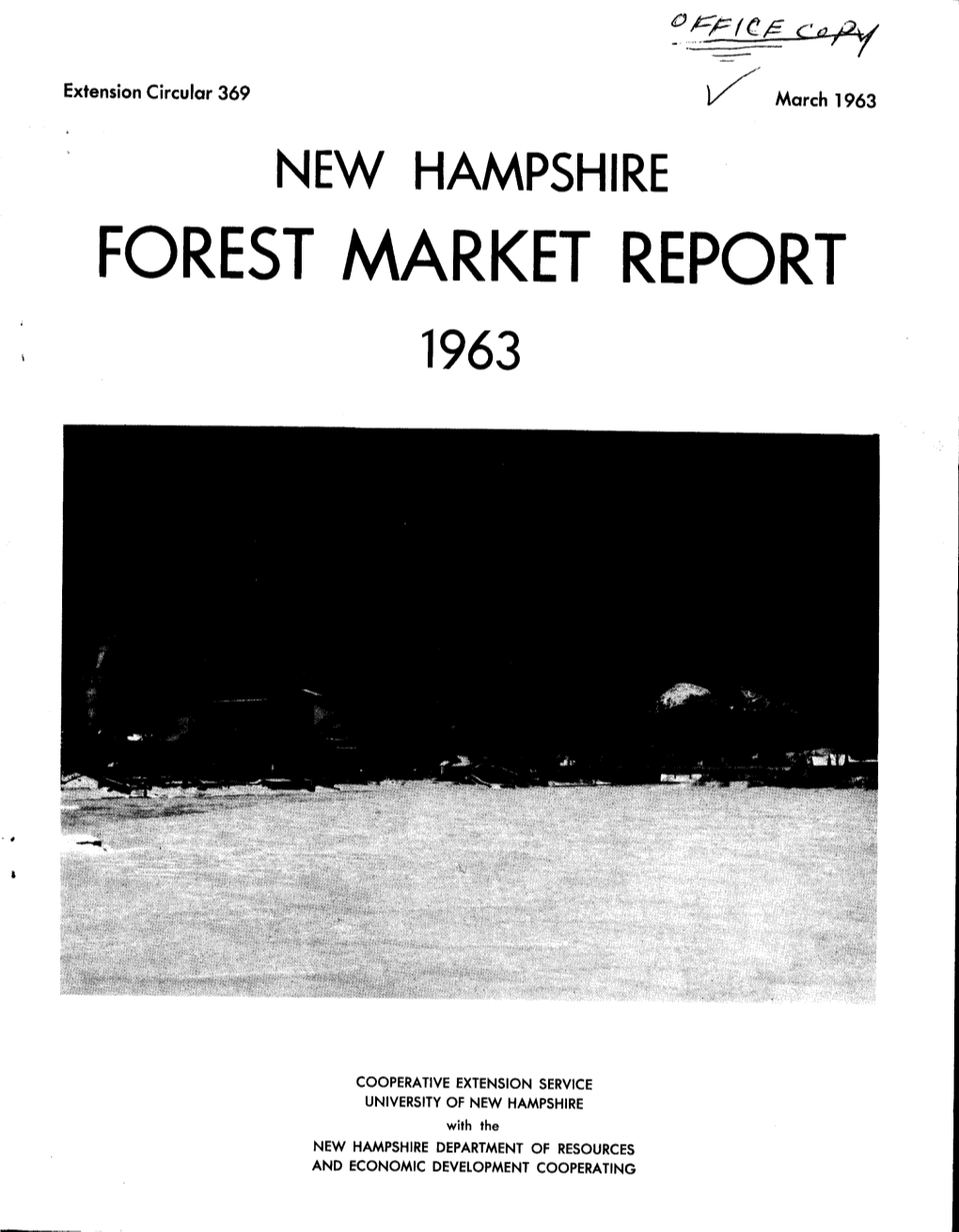 Forest Market Report 1963