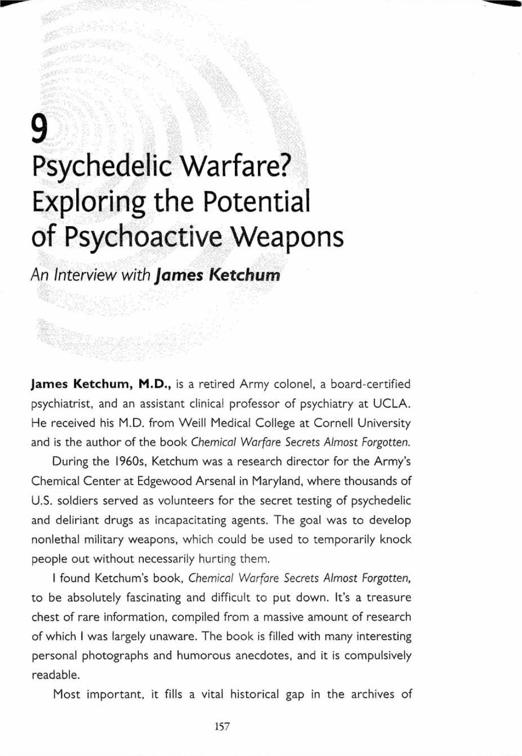 Psychedelic Warfa Exploring the Potenti of Psychoactive Weapons