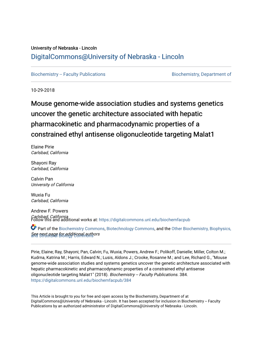 Mouse Genome-Wide Association Studies and Systems Genetics