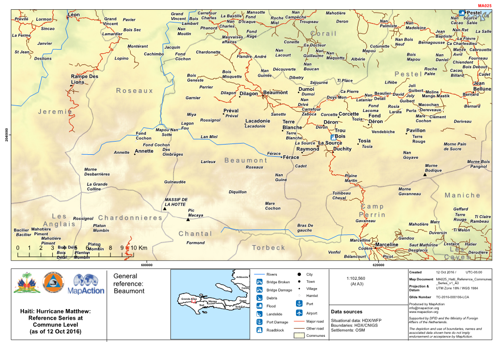 General Reference: Les Cayes Torbeck Chantal Camp Perrin