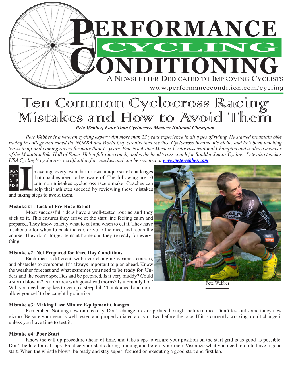 Ten Common Cyclocross Racing Mistakes Layout 1