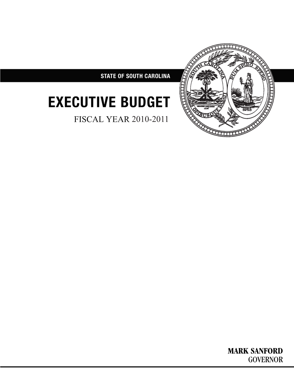 Governor's Executive Budget