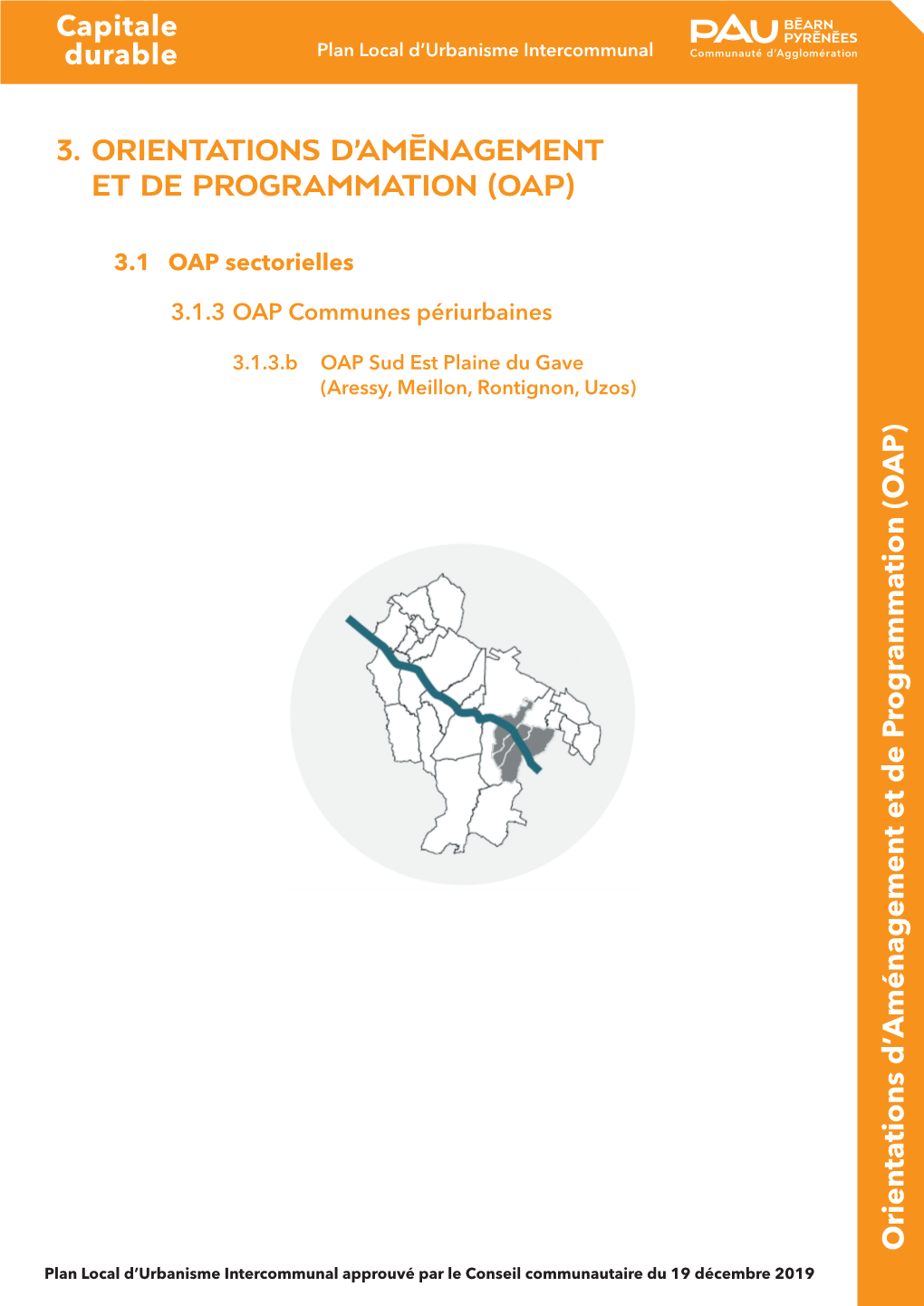 Orien Ta Tions D'aménagemen T Et De P Rogramma Tion (O AP) 3