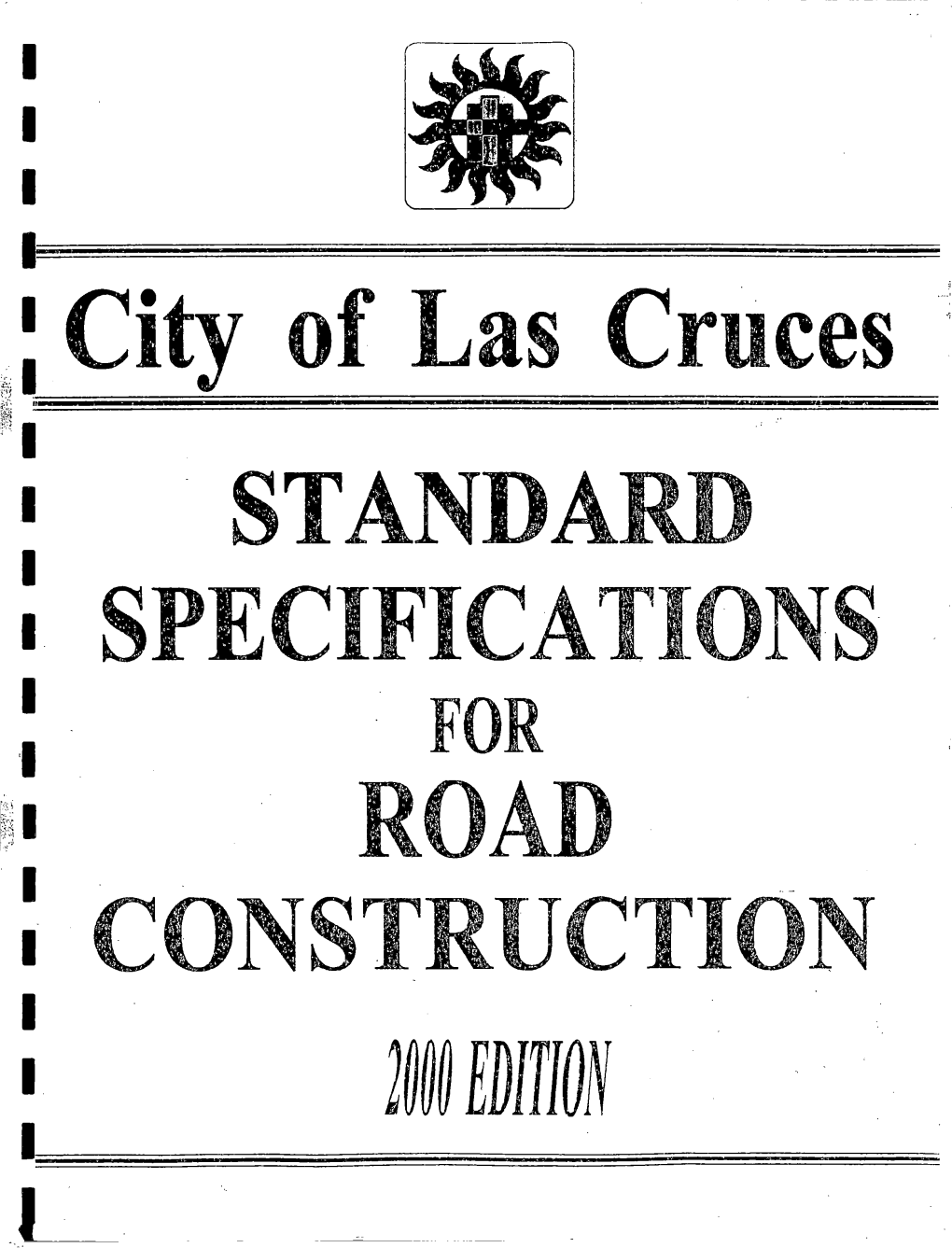 City of Las Cruces Standard Specifications for Road Construction
