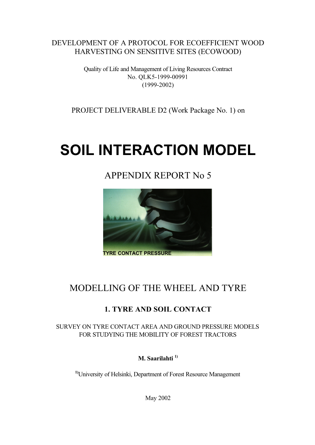 Soil Interaction Model
