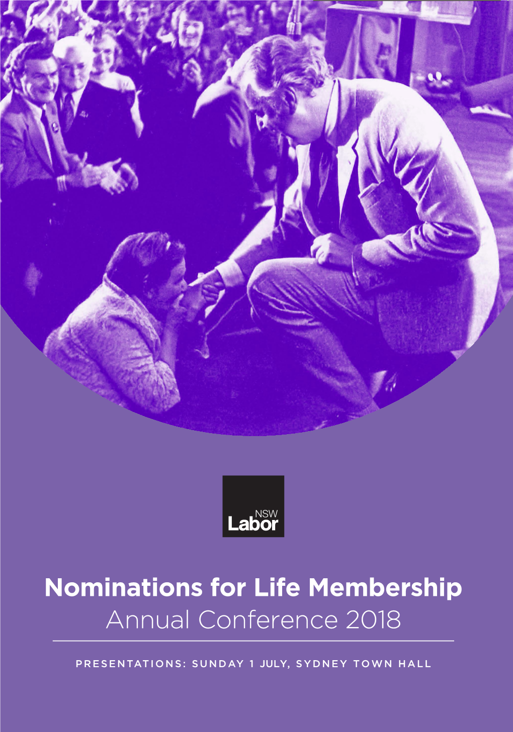 Nominations for Life Membership Annual Conference 2018