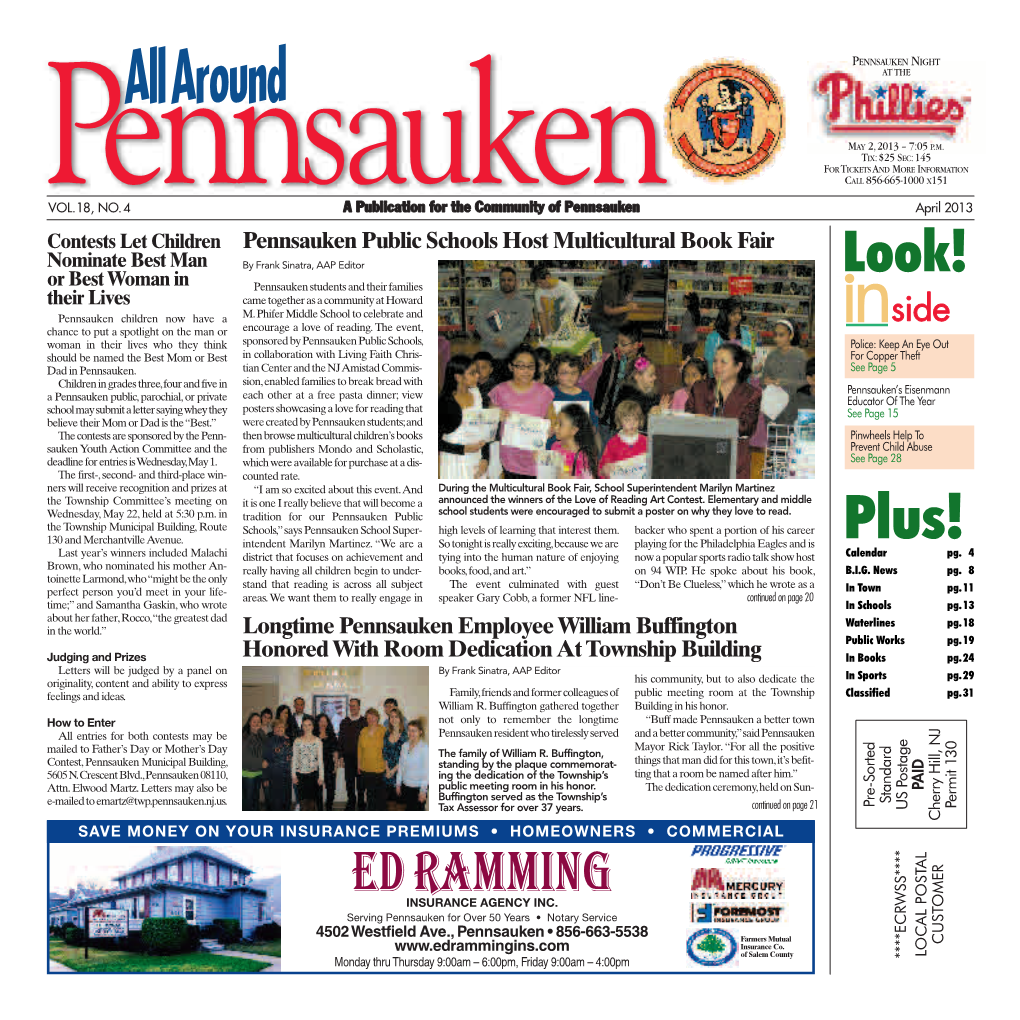 Pennsauken's Francine Eisenmann Educator of the Year