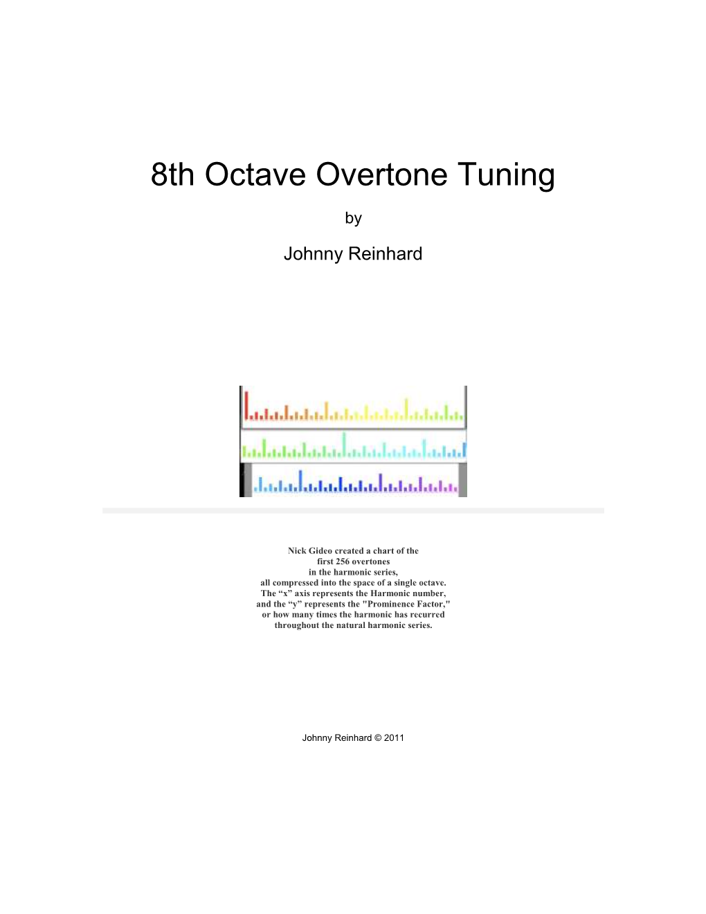 8Th Octave Overtone Tuning