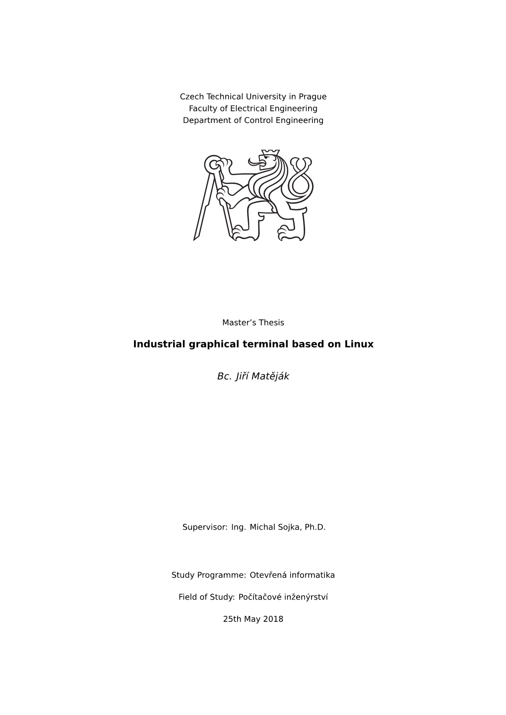 Industrial Graphical Terminal Based on Linux