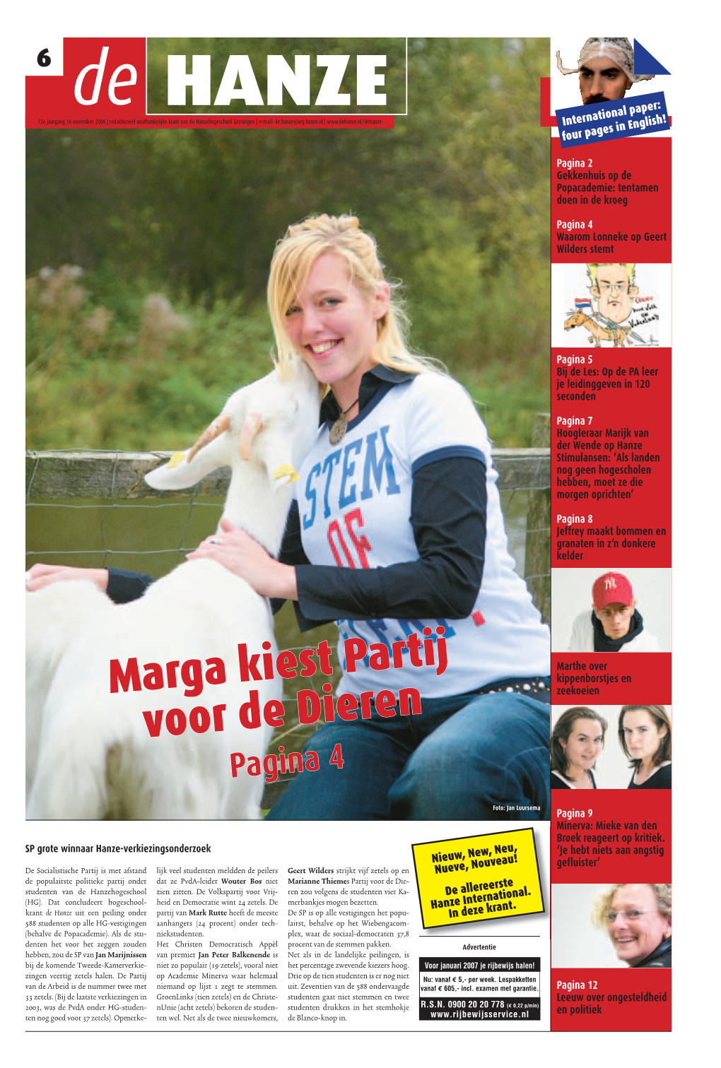 Marga Kiest Partij Voor De Dieren