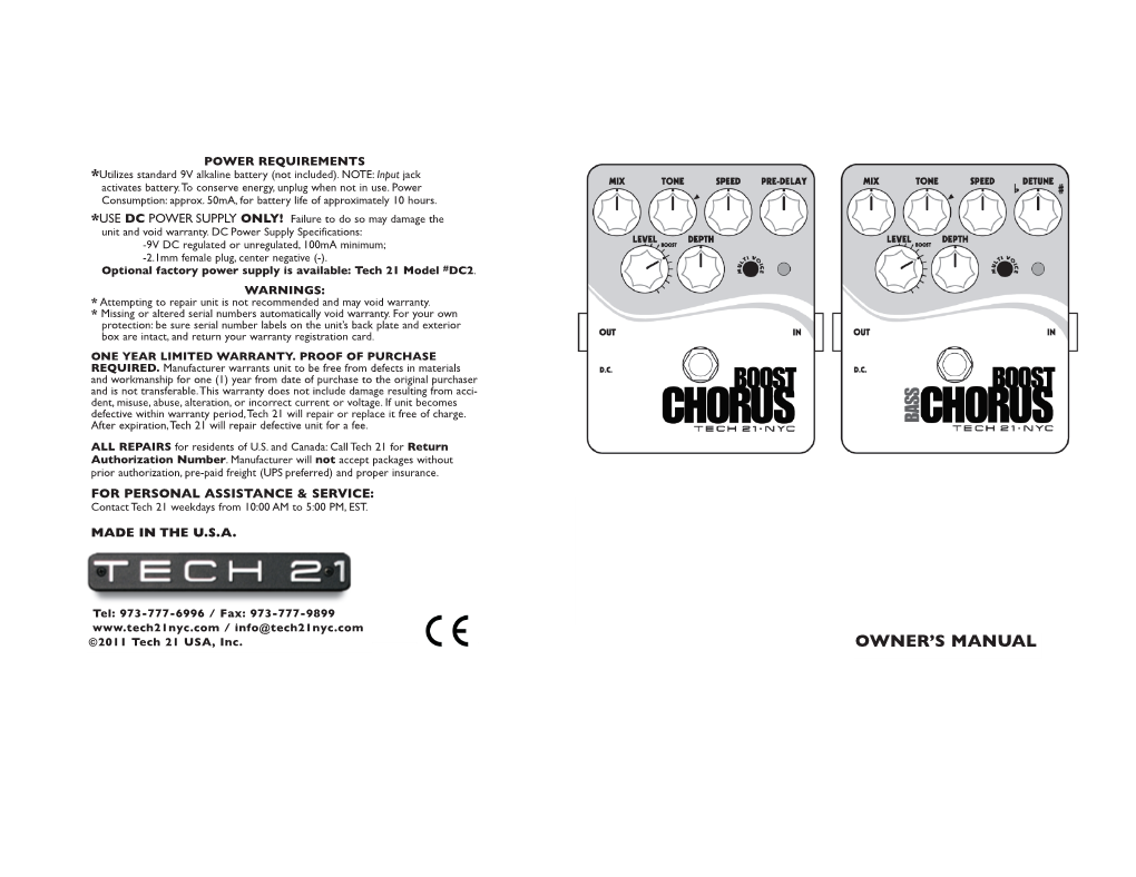 Boost Chorus/Bass Boost Chorus