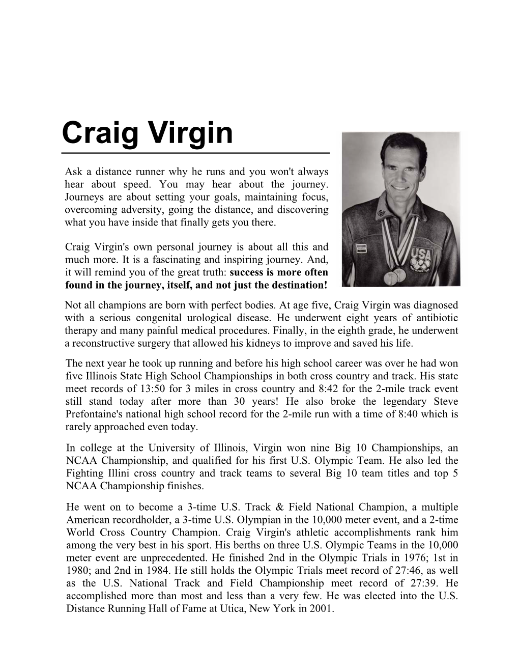 Craig Virgin