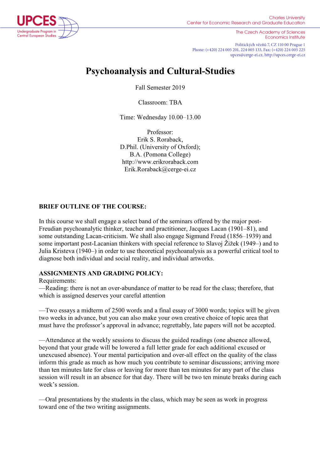 Psychoanalysis and Cultural-Studies
