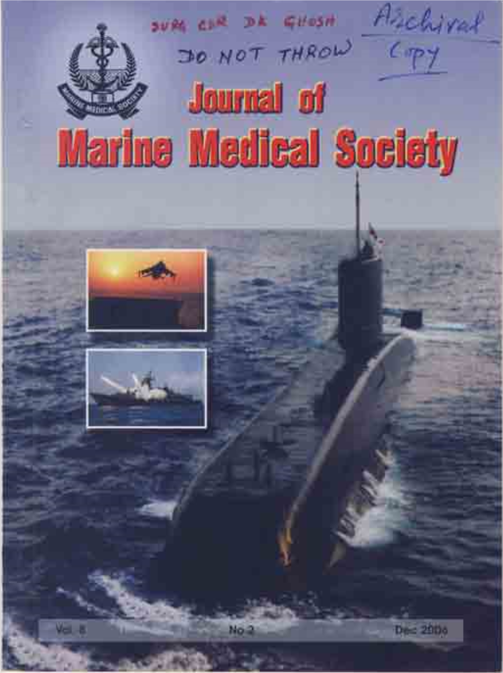 D"; MARINEMEDICAL SOCIETY