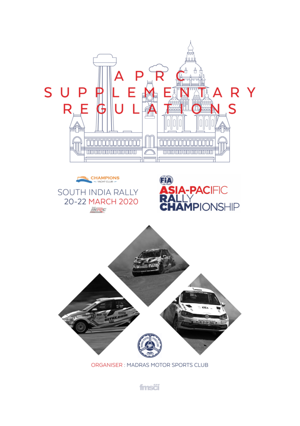 Supplementary Regulations 42Nd South India Rally 2020