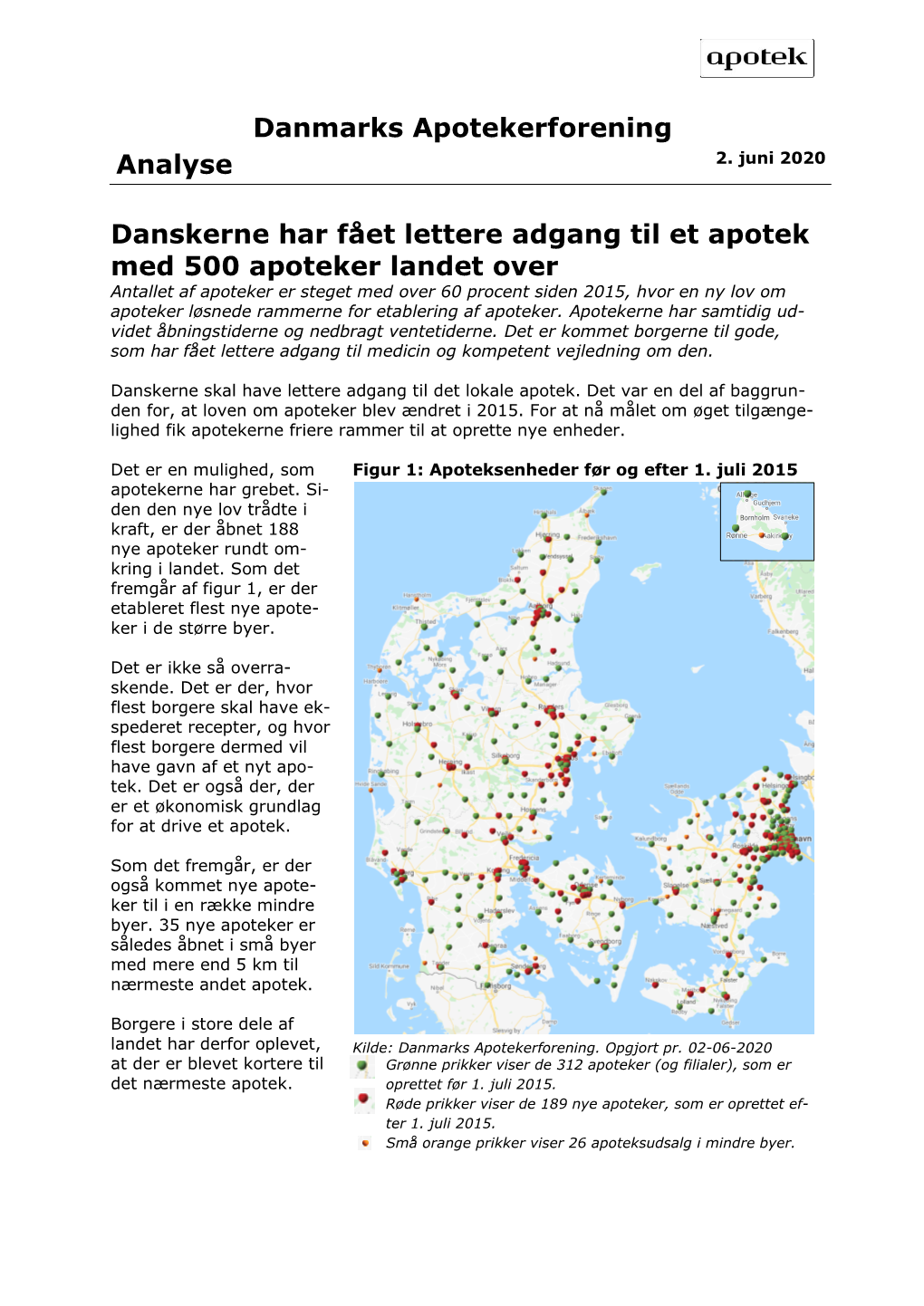 Danskerne Har Fået Lettere Adgang Til Et Apotek