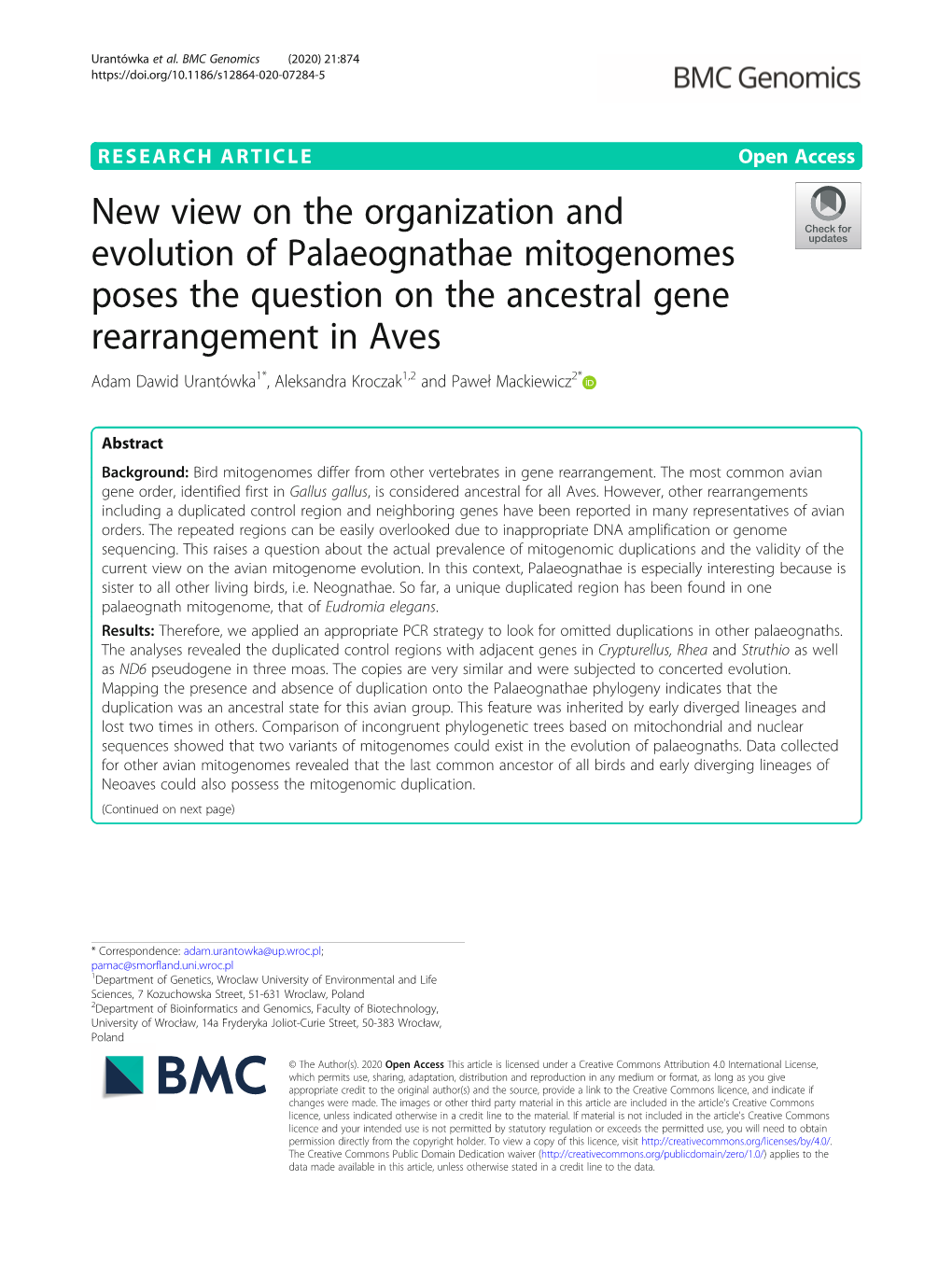 Downloaded in the Third Codon Positions of Protein-Coding Genes