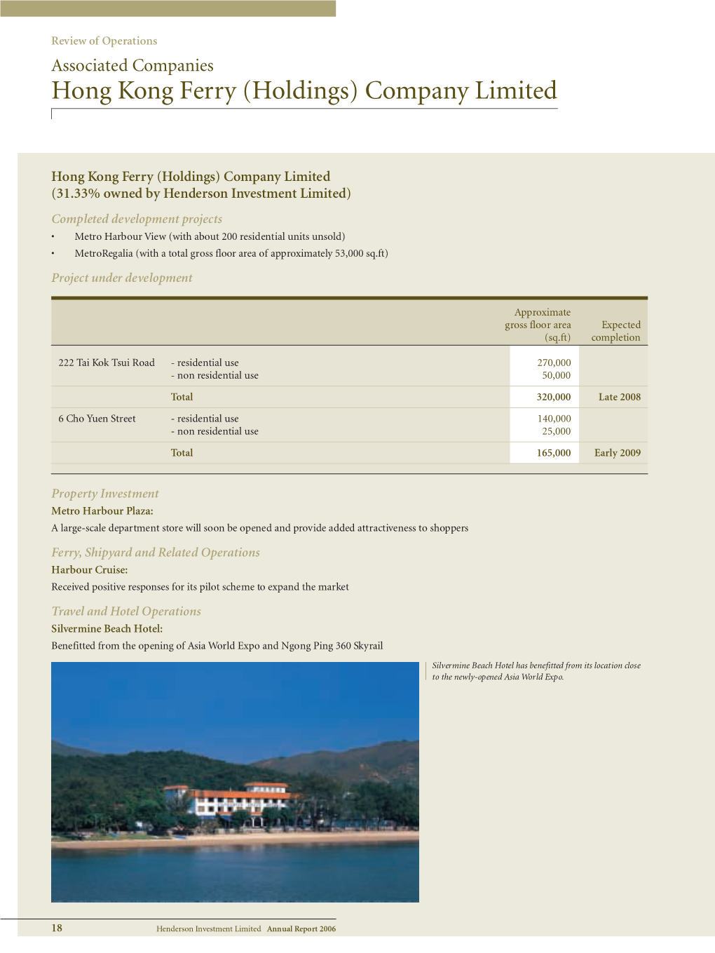 Hong Kong Ferry (Holdings) Company Limited