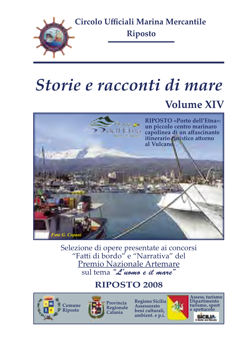 Il 14° Volume Di "Storie E Racconti Di Mare"