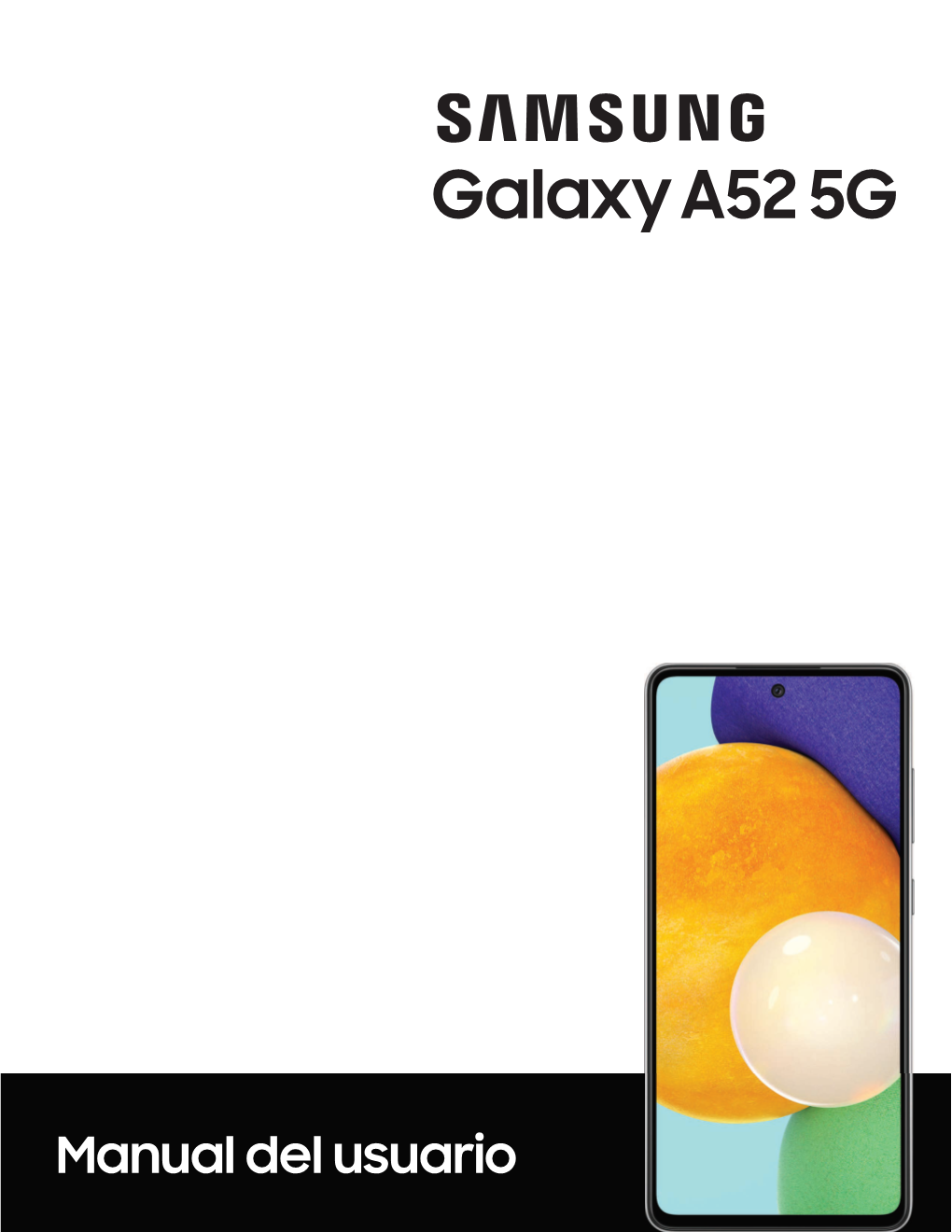 Samsung Galaxy A52 5G A526 Manual Del Usuario