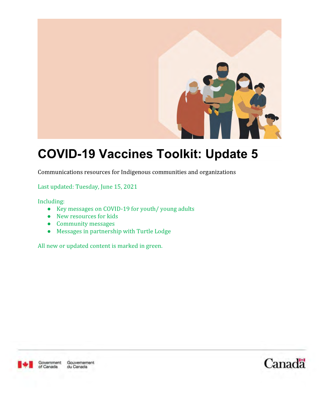 COVID-19 Vaccines Toolkit: Update 5