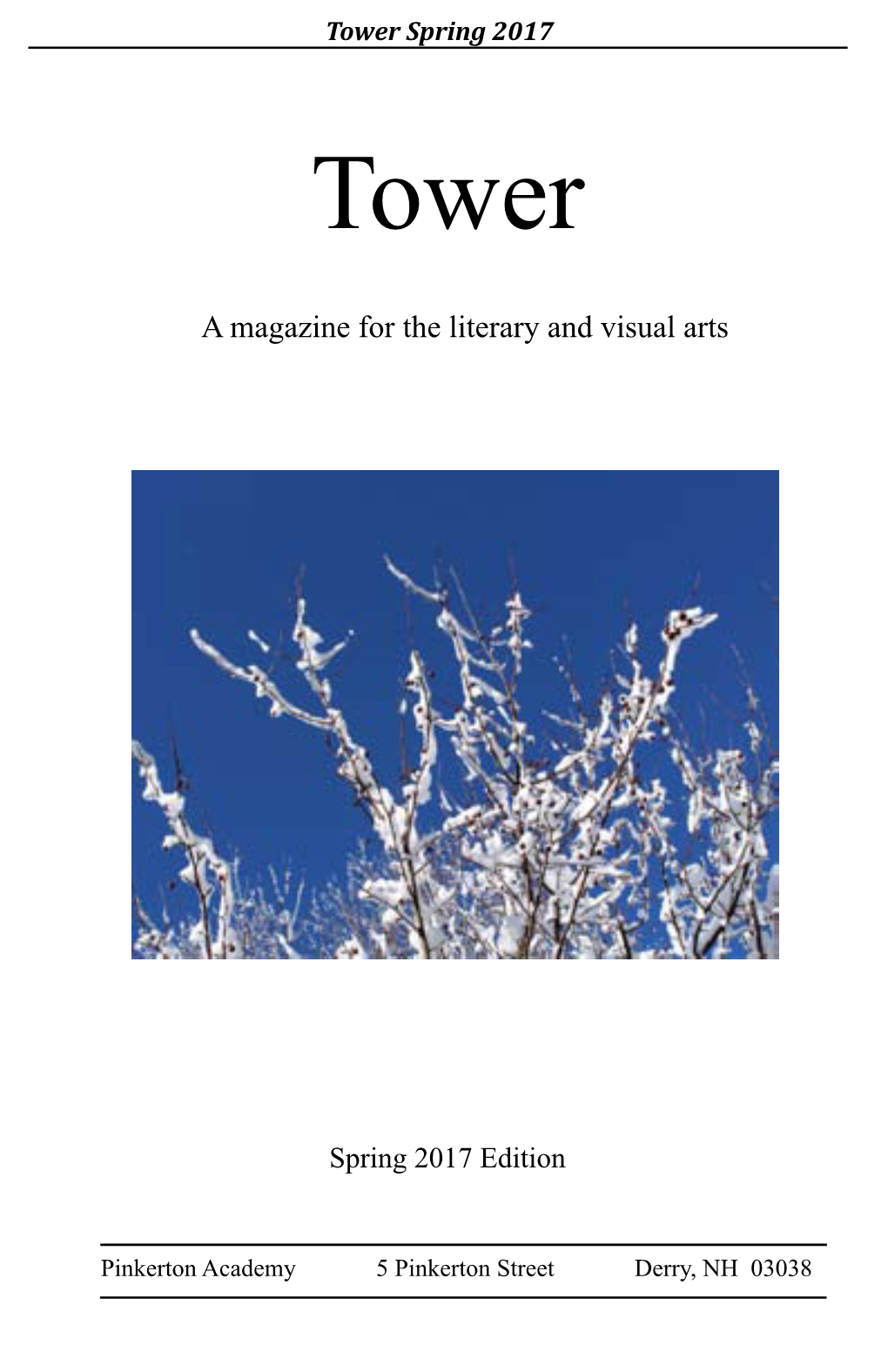 A Magazine for the Literary and Visual Arts