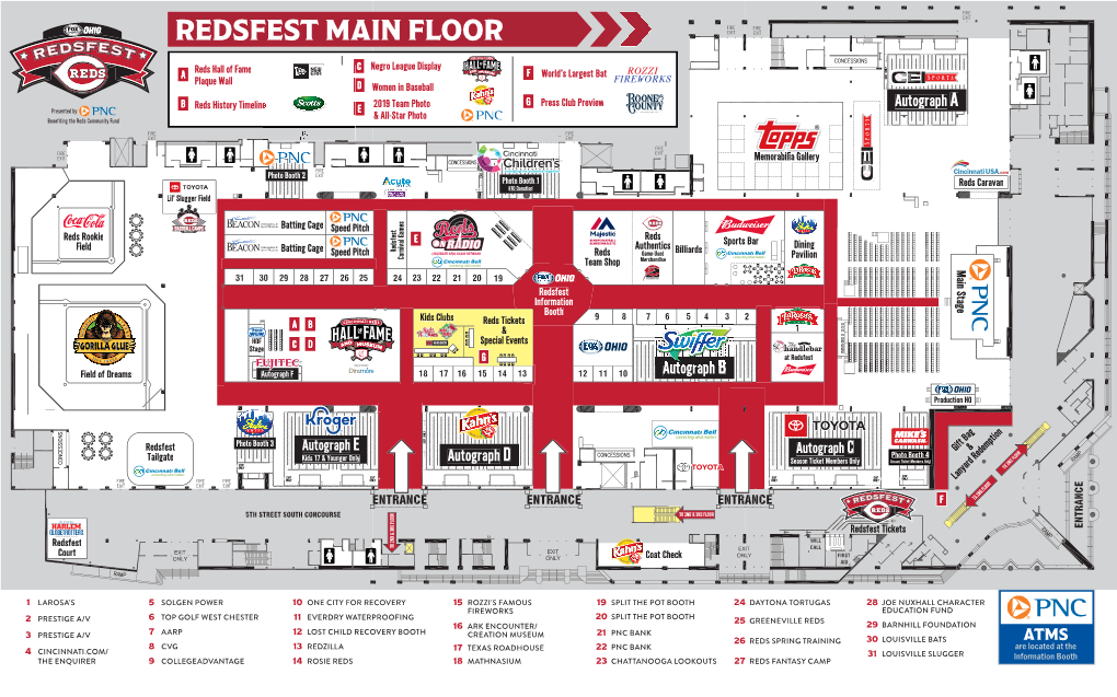 Redsfest Main Floor