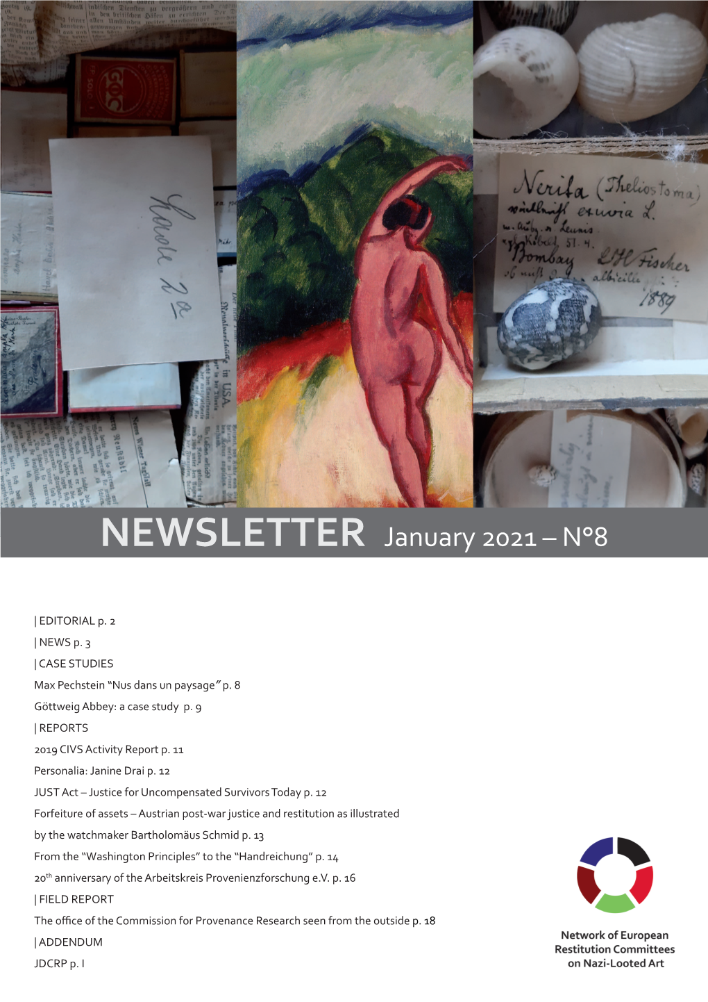 NEWSLETTER January 2021 – N°8