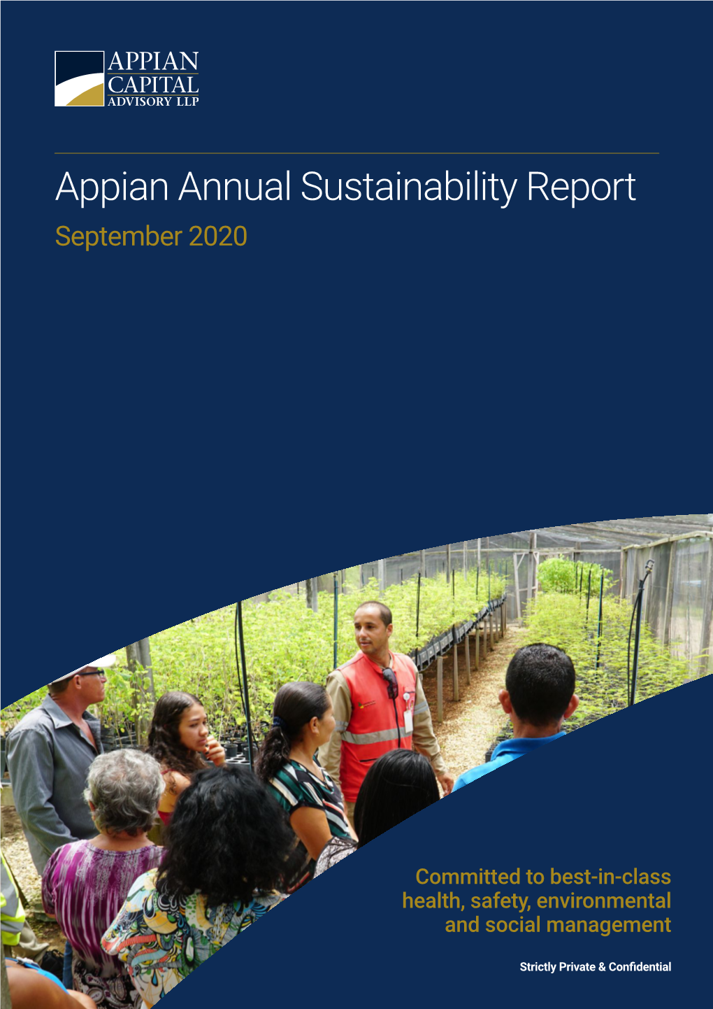 Appian Annual Sustainability Report September 2020