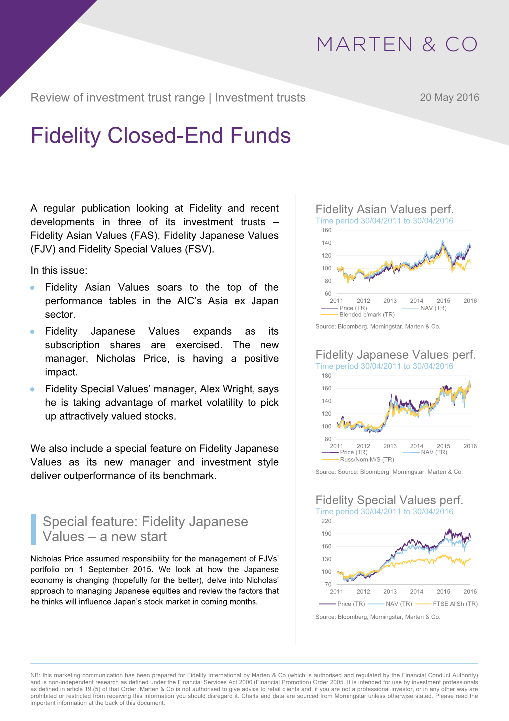 Fidelity Closed-End Funds
