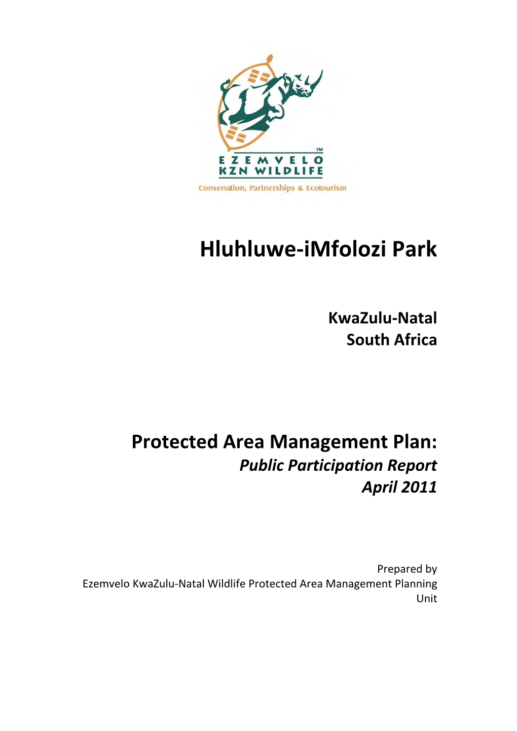 Hluhluwe-Imfolozi Park