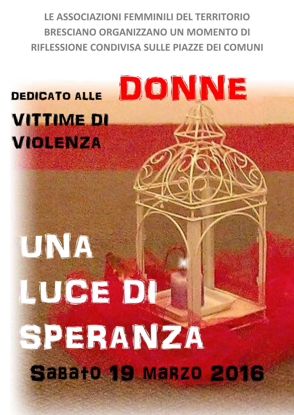 Sabato 19 Marzo 2016