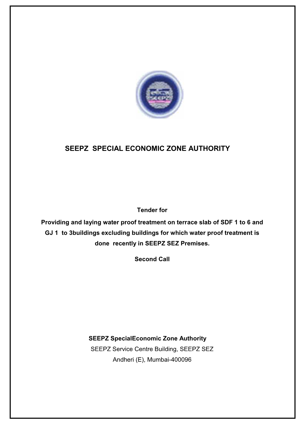 Seepz Special Economic Zone Authority